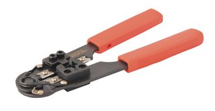 Кліщі для обтиску штекерів MASTERTOOL RJ45 вита пара 195 мм 75-2242