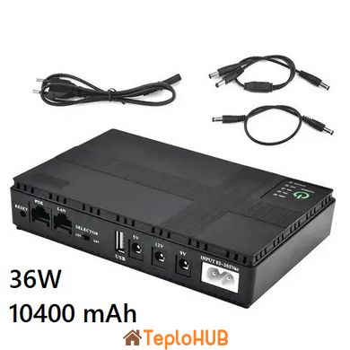 ИБП (источник бесперебойного питания) для роутера XoKo DC1036P 36W 10400 mAh