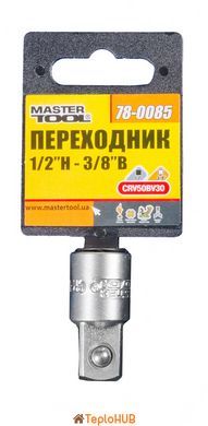 Перехідник MASTERTOOL 1/2"В-3/8"З CRV 78-0085