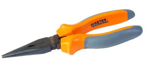 Щипці прямі MASTERTOOL 180 мм фосфатовані С50/HRC 55~65 25-2180