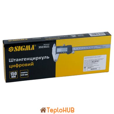 Штангенциркуль цифровий SIGMA (3923021)