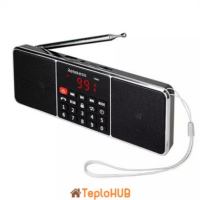 Радіоприймач Retekess TR-602 AM FM Bluethooth MP3 плеер USB TF AUX