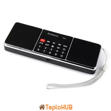 Радіоприймач Retekess TR-602 AM FM Bluethooth MP3 плеер USB TF AUX