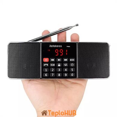 Радіоприймач Retekess TR-602 AM FM Bluethooth MP3 плеер USB TF AUX