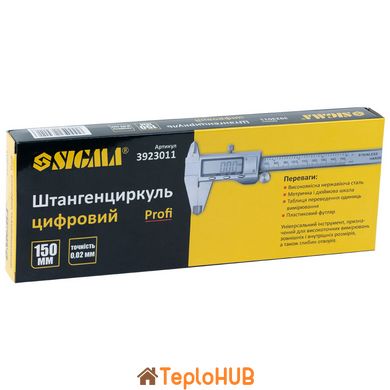 Штангенциркуль PROFI цифровий SIGMA (3923011)