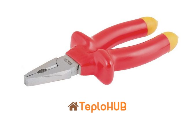 Плоскогубці діелектричні MASTERTOOL 160 мм CrV6150/HRC 50~55 27-0160